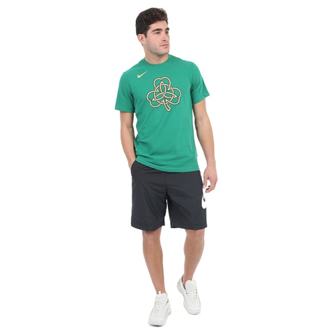 NIKE-Ανδρικό t-shirt  NIKE DRY TEE FNW CE LGO πράσινο