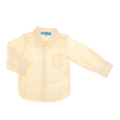 SAM 0-13-Βρεφικό πουκάμισο SAM 0-13 κίτρινο