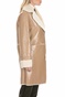 NENETTE-Γυναικείο παλτό NENETTE PLUM μπεζ