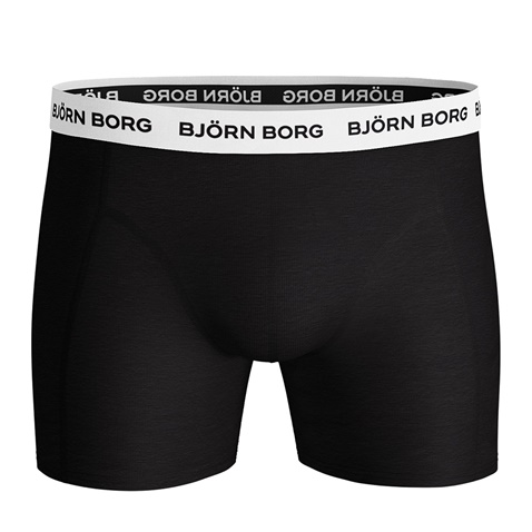 BJORN BORG-Ανδρικό σετ 3 μπόξερ εσώρουχα BJORN BORG μαύρα