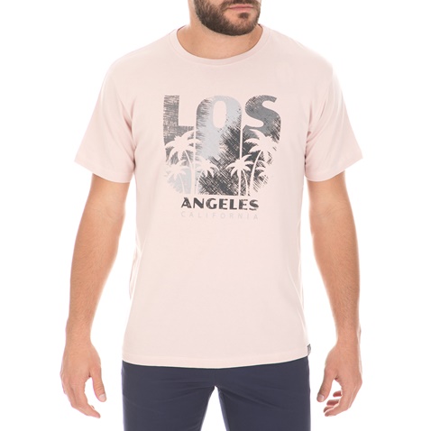 DORS-Ανδρική μπλούζα DORS ροζ