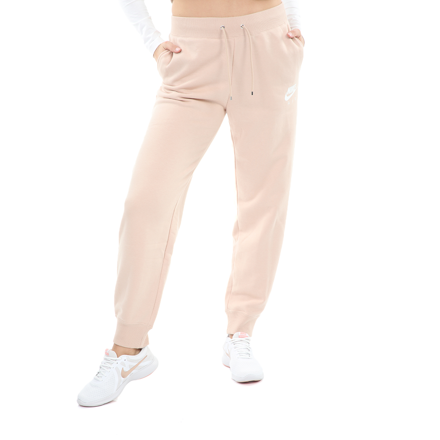 Γυναικεία/Ρούχα/Αθλητικά/Φόρμες NIKE - Γυναικεία φόρμα NIKE SW AIR PANT FLC BB ροζ