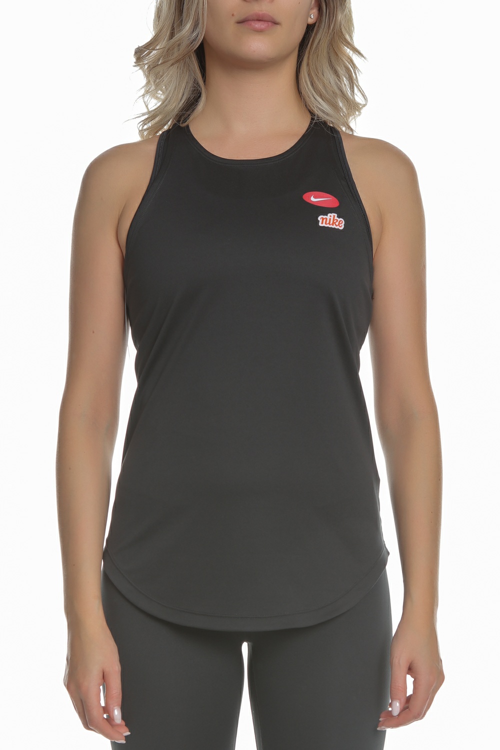 Γυναικεία/Ρούχα/Αθλητικά/T-shirt-Τοπ NIKE - Γυναικεία αμάνικη μπλούζα NIKE μαύρη
