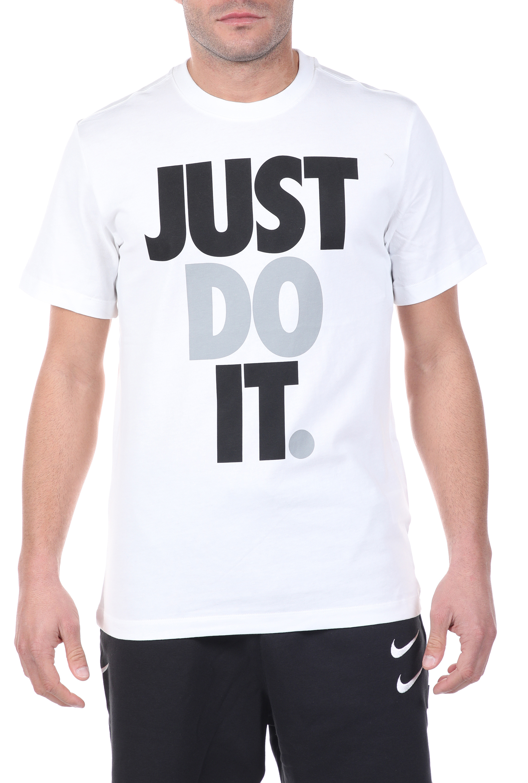 Ανδρικά/Ρούχα/Αθλητικά/T-shirt NIKE - Ανδρικό t-shirt NIKE NSW JDI HBR λευκό