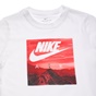 NIKE-Παιδικό t-shirt NIKE NSW TEE NIKE AIR PHOTO λευκό