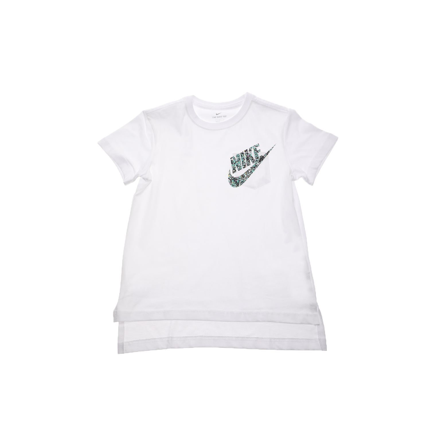 NIKE Παιδικό t-shirt NIKE NSW TEE DPTL MELTED CRAYONS λευκό