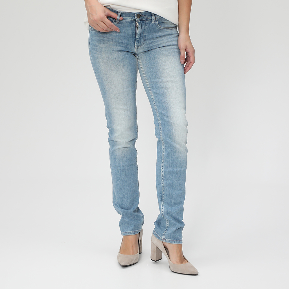Γυναικεία/Ρούχα/Τζίν/Straight BOSS - Γυναικείο jean παντελόνι BOSS Tisdale μπλε