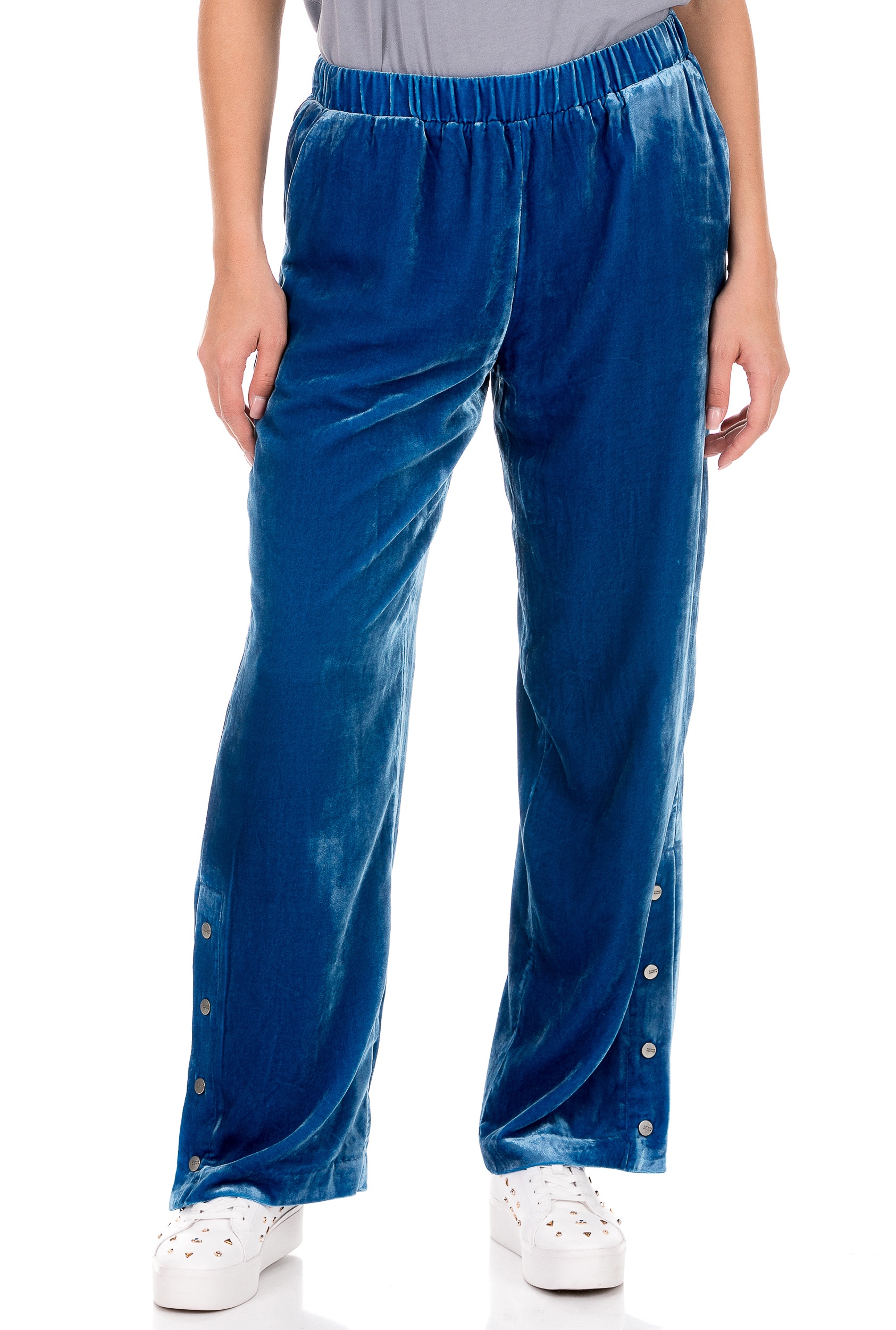 Γυναικεία/Ρούχα/Παντελόνια/Φόρμες SCOTCH & SODA - Γυναικείο παντελόνι φόρμας SCOTCH & SODA μπλε