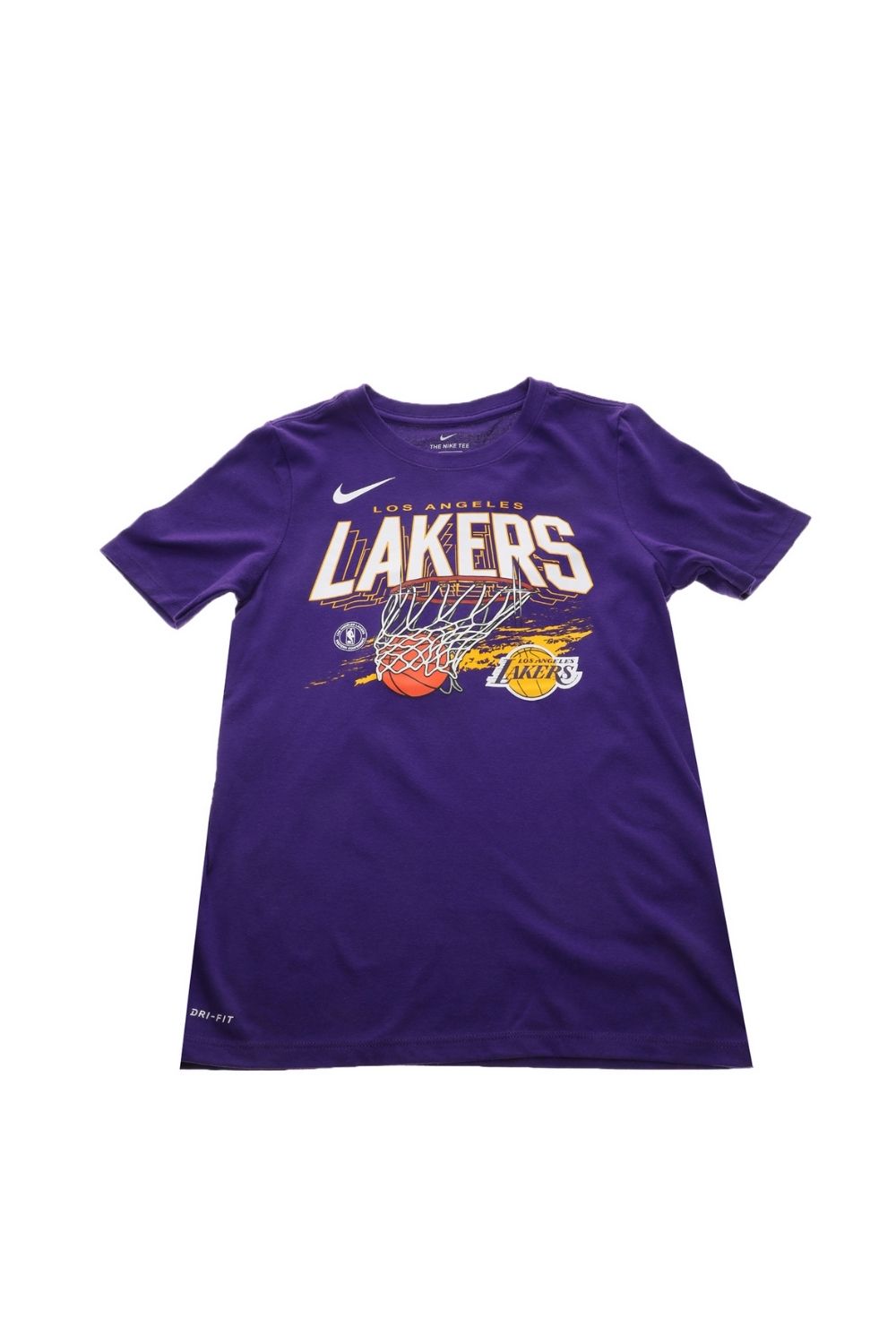 Παιδικά/Boys/Ρούχα/Αθλητικά NIKE - Παιδικό t-shirt NIKE NBA LAK DRT TEE FNW HPS TM-LAKERS μοβ