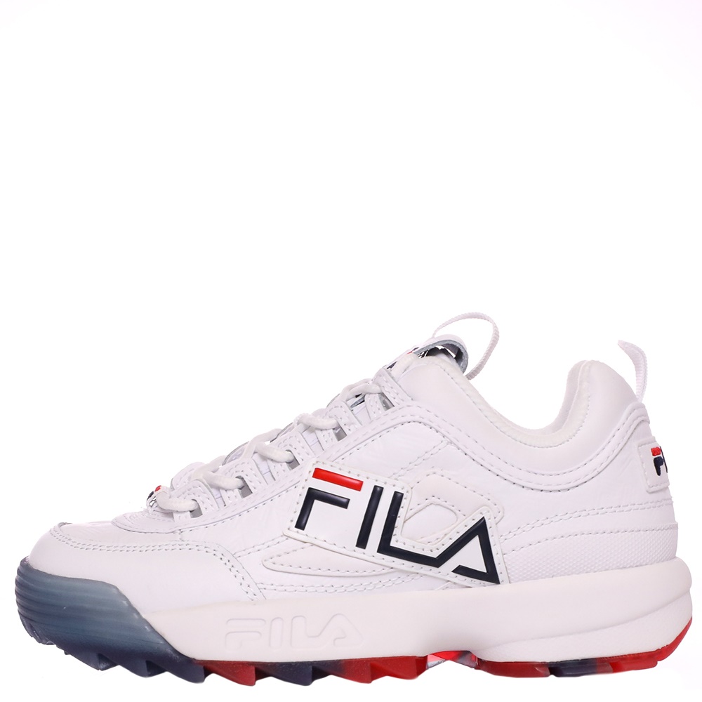 FILA - Γυναικεία sneakers FILA DISRUPTOR II GRAPHIC λευκά Γυναικεία/Παπούτσια/Sneakers