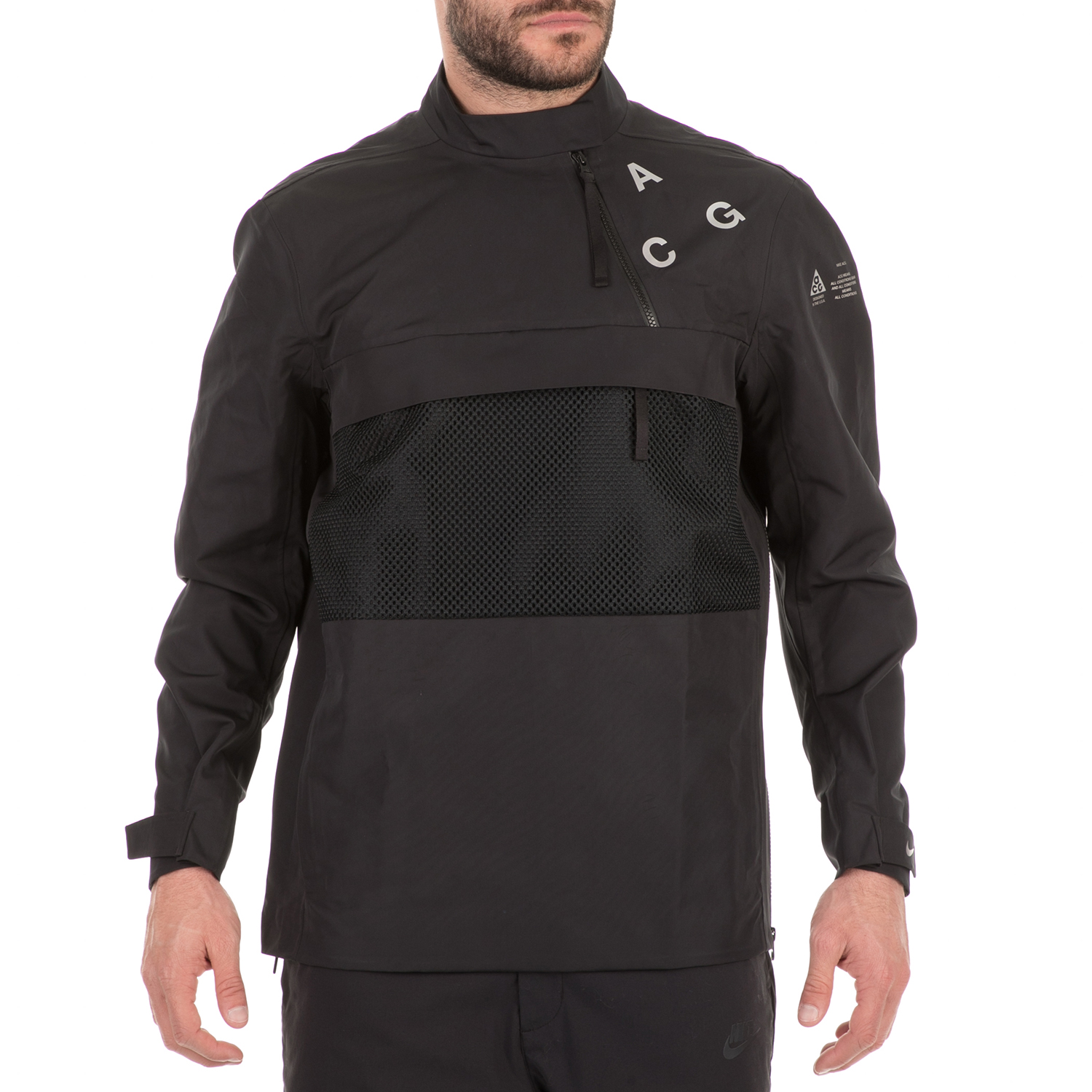 Ανδρικά/Ρούχα/Πανωφόρια/Τζάκετς NIKE - Ανδρικό jacket NIKE NRG ACG PO SHELL μαύρο