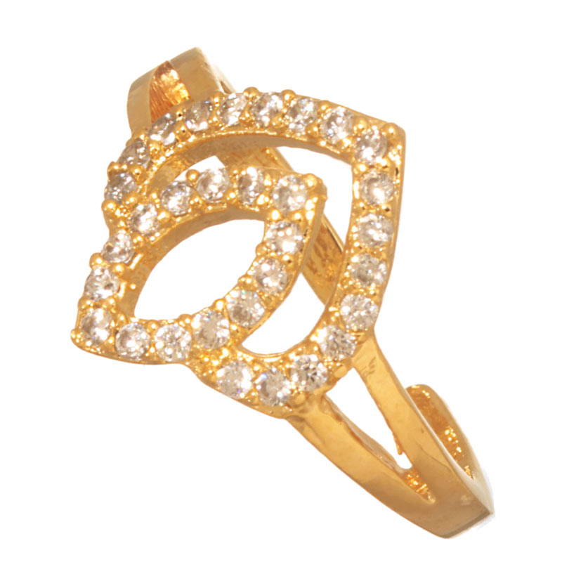 JEWELTUDE - Γυναικείο επίχρυσο ορειχάλκινο δαχτυλίδι Σχήματα Γυναικεία/Αξεσουάρ/Κοσμήματα/Δαχτυλίδια