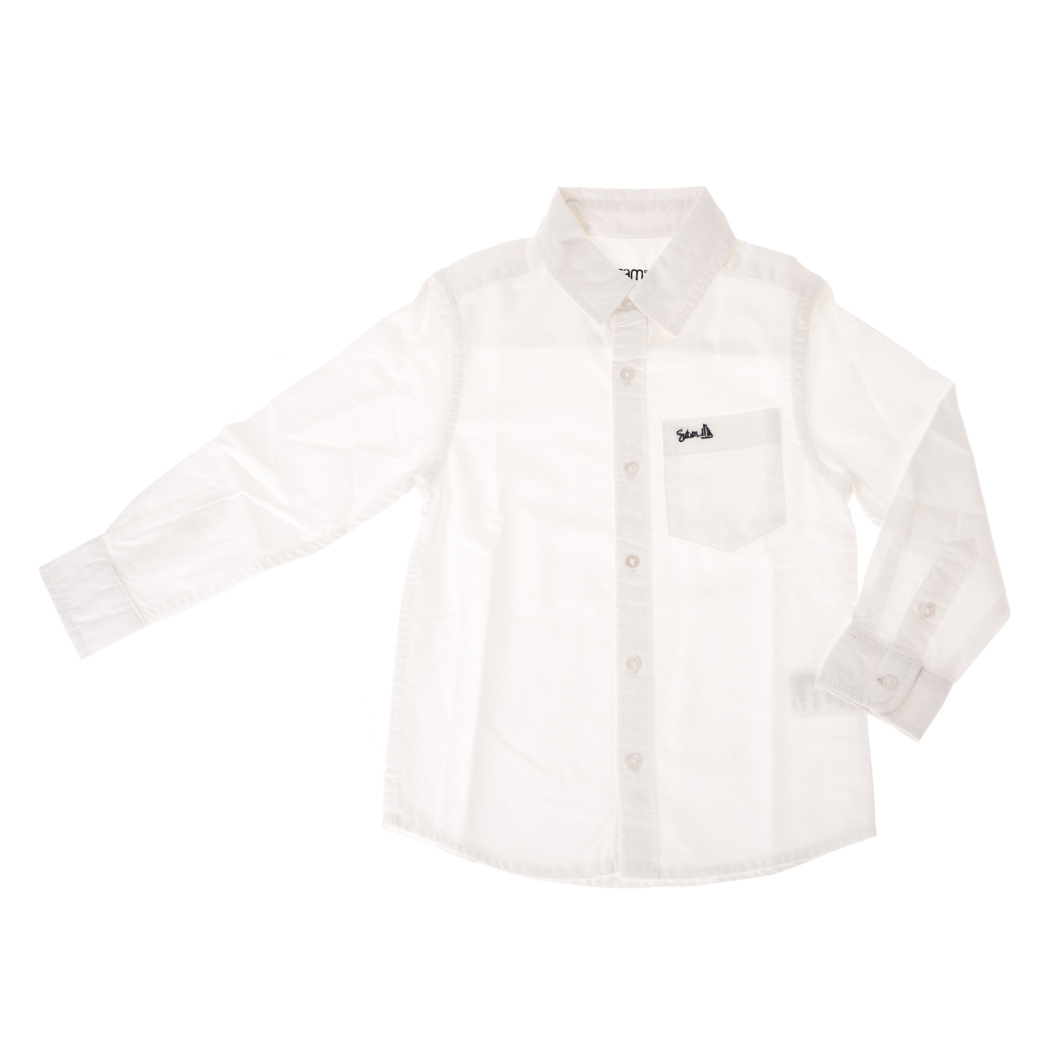 SAM 0-13 Παιδικό πουκάμισο SAM 0-13 λευκό