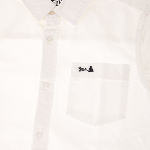 SAM 0-13-Παιδικό πουκάμισο SAM 0-13 λευκό