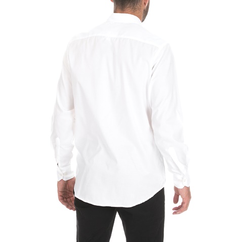 DORS-Ανδρικό μακρυμάνικο πουκάμισο DORS λευκό