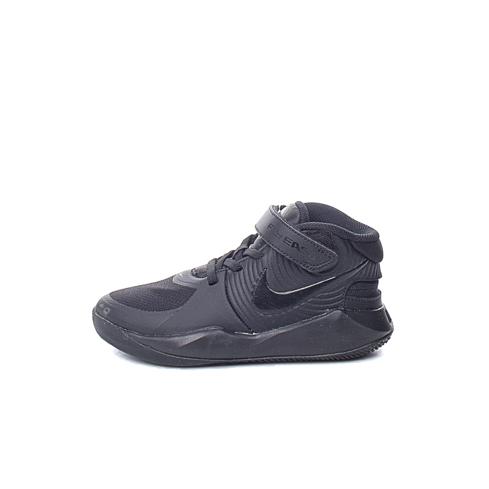 NIKE – Παιδικά παπούτσια basketball NIKE TEAM HUSTLE D 9 FLYEASE (PS) μαύρα
