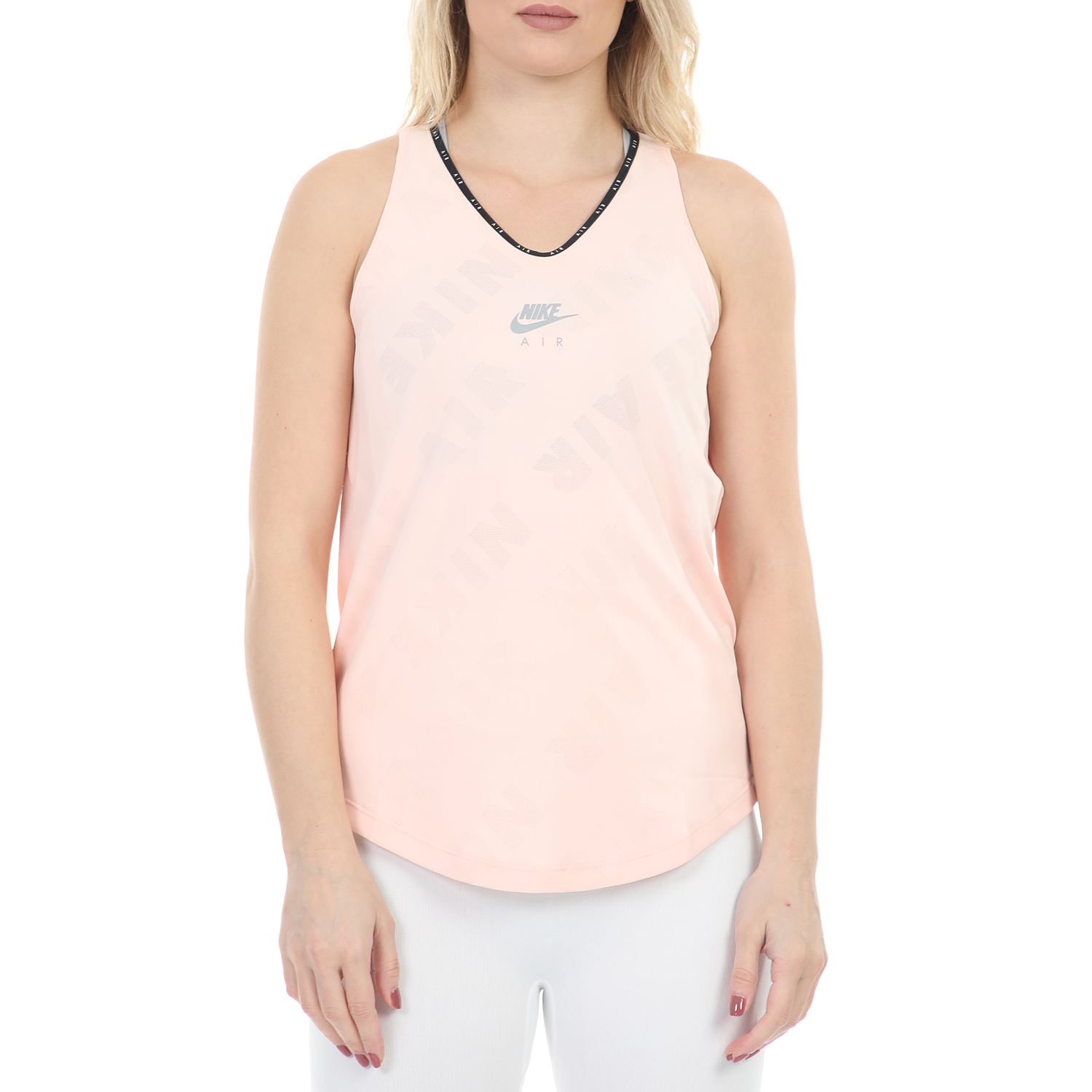 Γυναικεία/Ρούχα/Αθλητικά/T-shirt-Τοπ NIKE - Γυναικείο αθλητικό τοπ NIKE AIR TANK ροζ