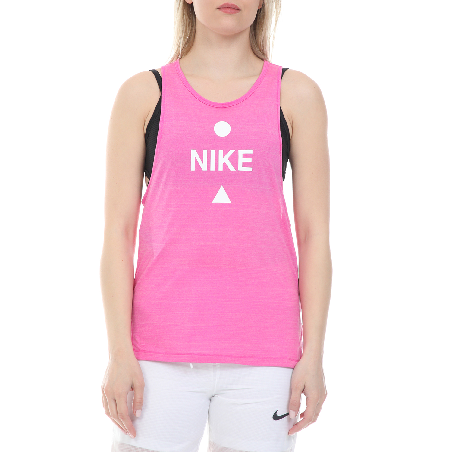 Γυναικεία/Ρούχα/Αθλητικά/T-shirt-Τοπ NIKE - Γυναικείο top NIKE ICNCLSH TANK BETTER ροζ