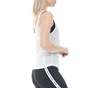 NIKE-Γυναικείο top NIKE YOGA RUCHE TANK λευκό