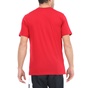 NIKE-Ανδρικό t-shirt NIKE J STENCIL SS CREW κόκκινο