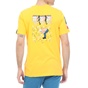 NIKE-Ανδρικό t-shirt NIKE DRY TEE A.I.R. A SAVAGE κίτρινο
