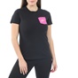 NIKE-Γυναικείο t-shirt NIKE SW TEE ICON CLASH μαύρο