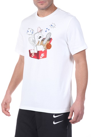 NIKE-Ανδρικό t-shirt NIKE NSW SHOEBOX PHOTO TEE λευκό