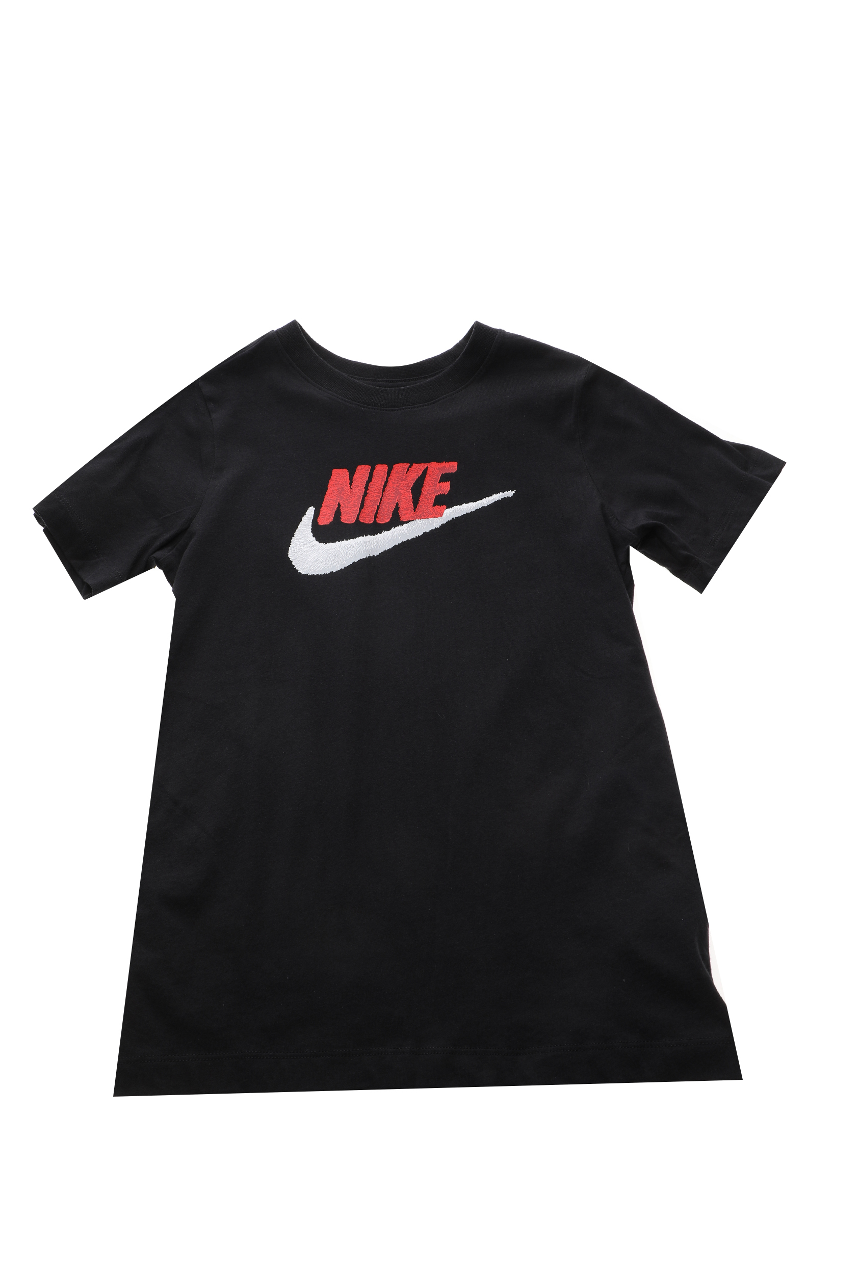 NIKE Παιδικό t-shirt ΝΙΚΕ NSW FAUX EMBROIDERY μαύρο
