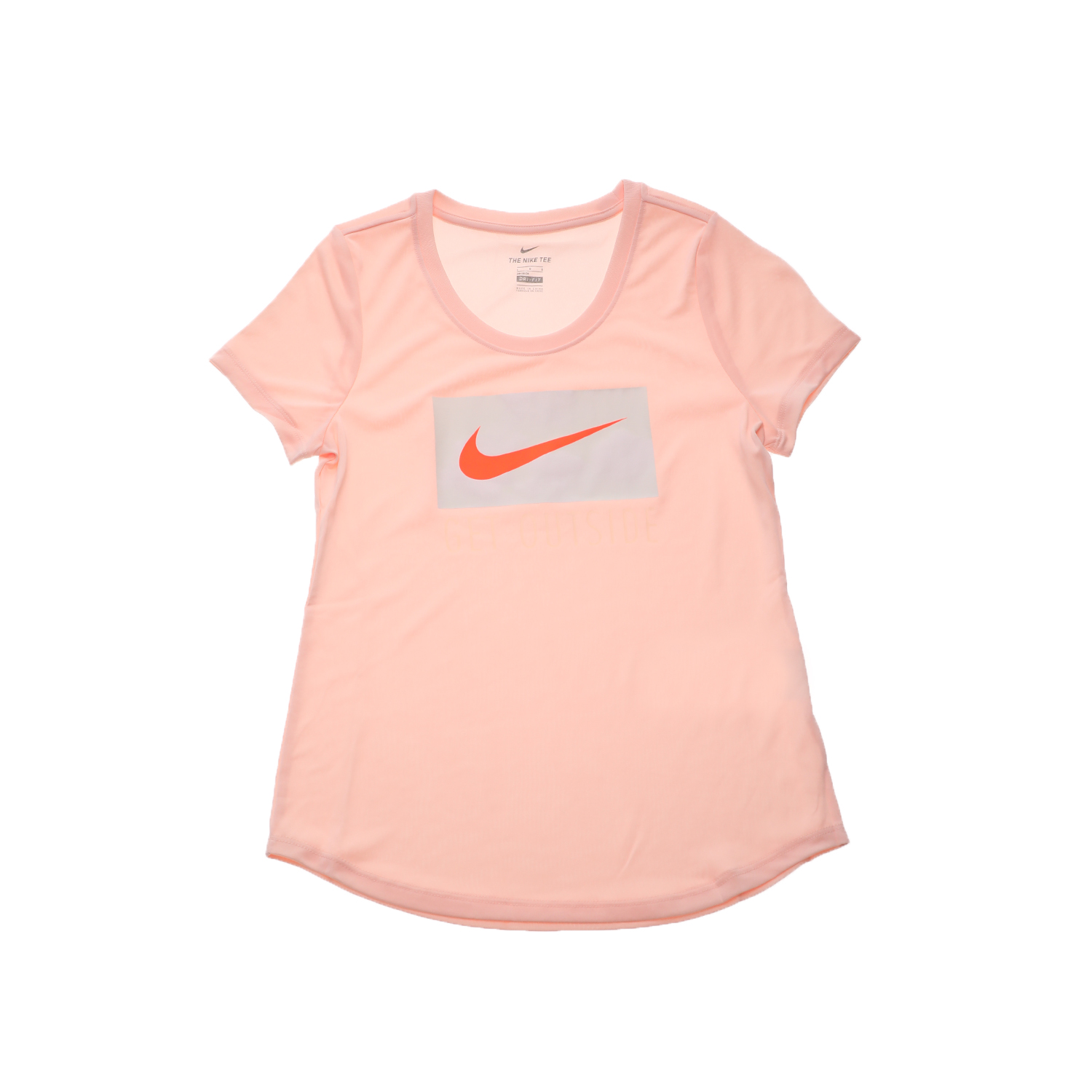 Παιδικά/Girls/Ρούχα/Αθλητικά NIKE - Παιδικό αθλητικό t-shirt NIKE SW DRY LEG GO SCOOP UV ροζ