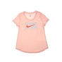 NIKE-Παιδικό αθλητικό t-shirt NIKE SW DRY LEG GO SCOOP UV ροζ