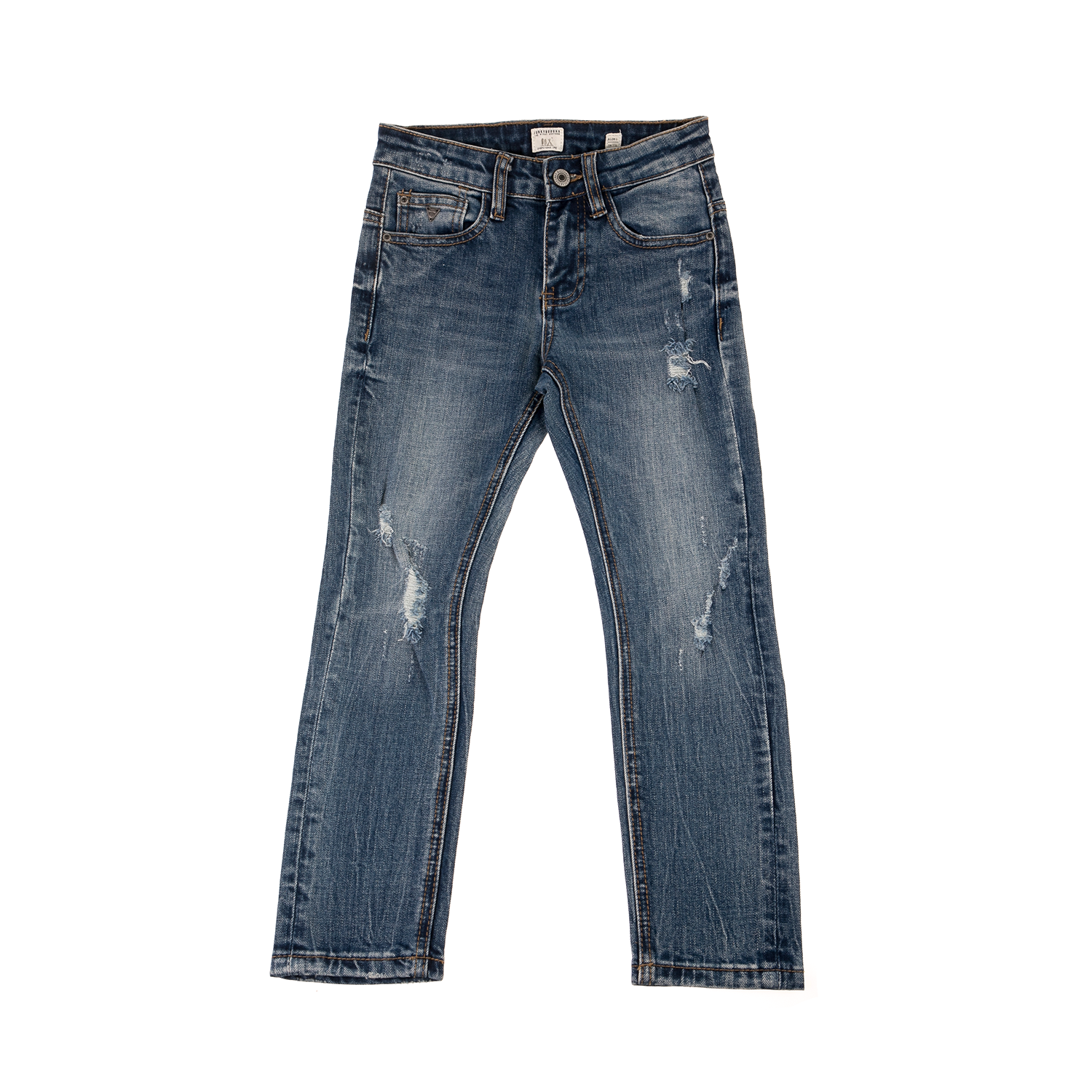 FUNKY BUDDHA - Αγορίστικο παντελόνι jean FUNKY BUDDHA ανοιχτό μπλε Παιδικά/Boys/Ρούχα/Παντελόνια