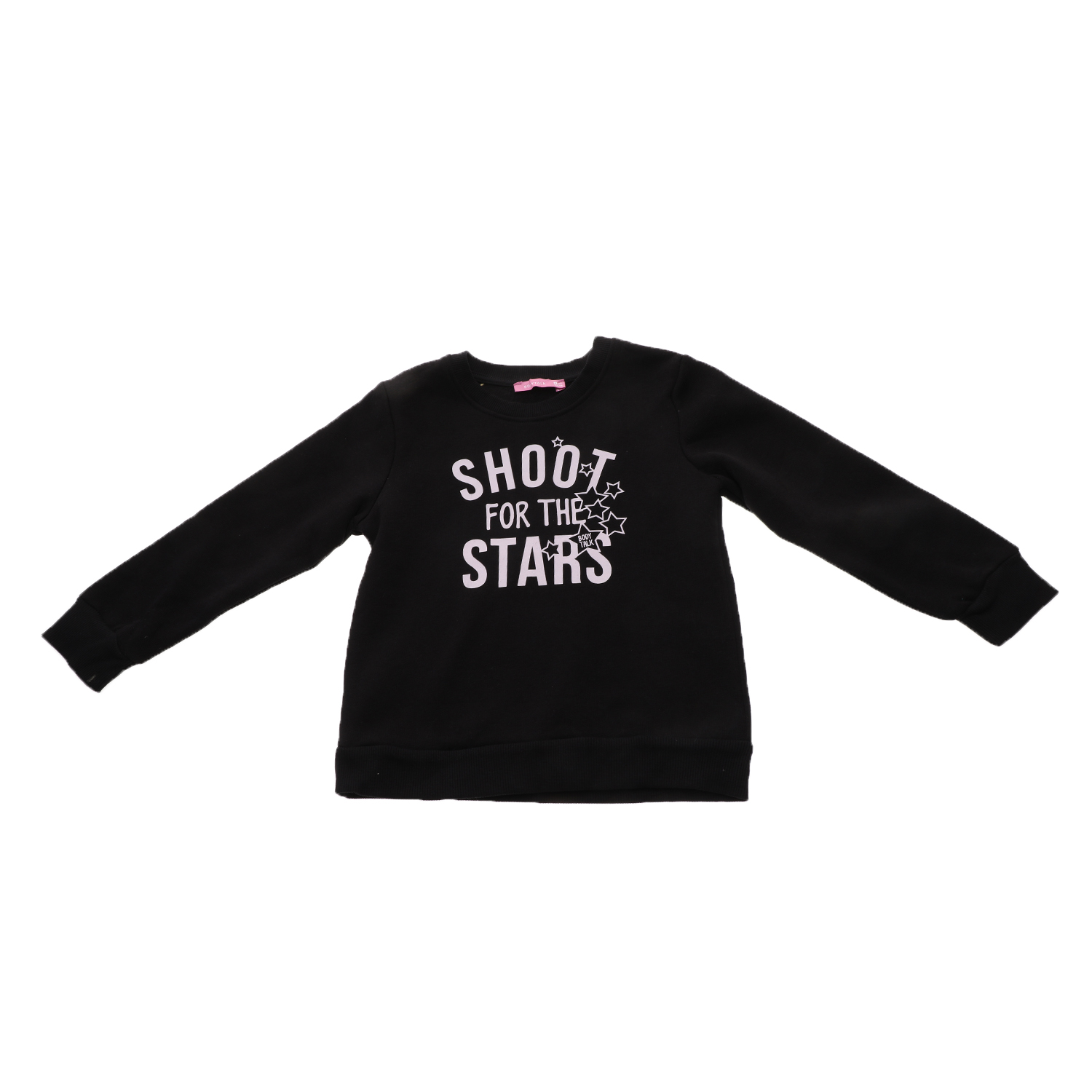 BODYTALK Παιδική φούτερ μπλούζα BODYTALK STARSINF μαύρη
