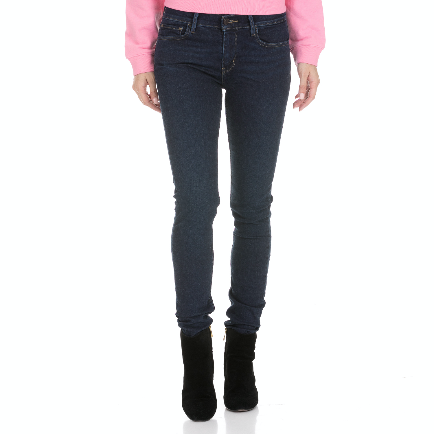 LEVI'S - Γυναικείο jean παντελόνι LEVI'S INNOVATION SUPER SKINNY μπλε Γυναικεία/Ρούχα/Τζίν/Skinny