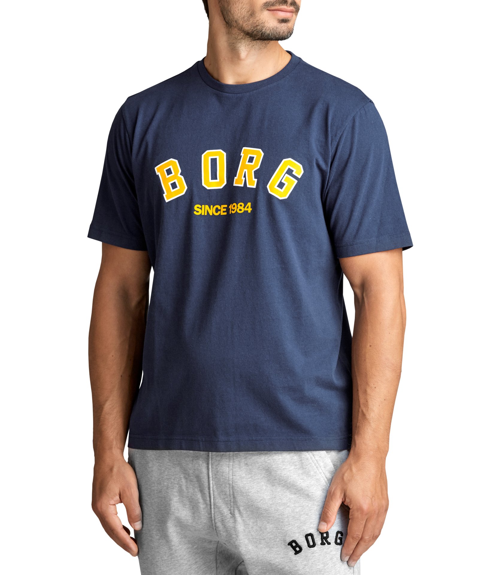 Ανδρικά/Ρούχα/Αθλητικά/T-shirt BJORN BORG - Ανδρικό t-shirt BJORN BORG μπλε