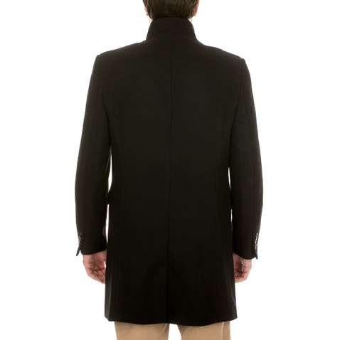 DORS-Ανδρικό παλτό DORS μαύρο