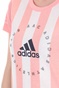 adidas Performance-Γυναικείο t-shirt adidas Performance W AAC Tee ροζ λευκή