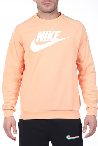 NIKE-Ανδρική φούτερ μπλούζα NIKE NSW MODERN CRW FLC HBR ροζ