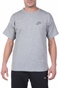 NIKE-Ανδρικό t-shirt NIKE NSW SS TOP JSY γκρι