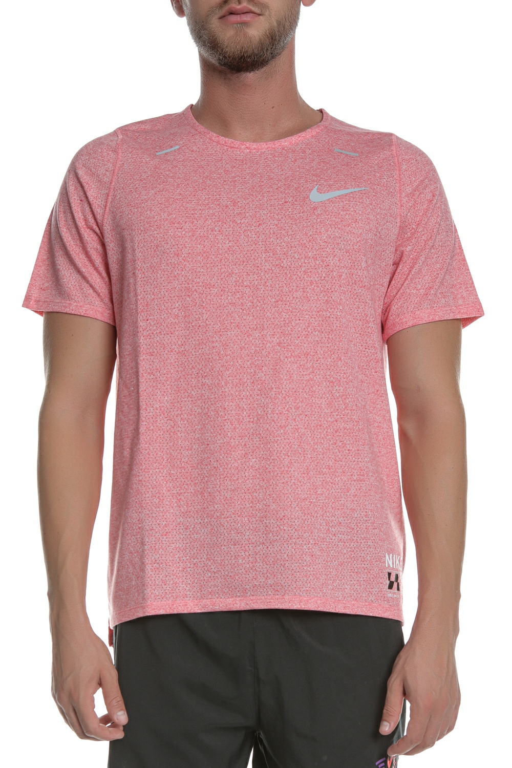 NIKE - Ανδρική αθλητική μπλούζα NIKE DF BRTH RISE 365 SS FF GX ροζ
