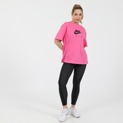 NIKE-Γυναικείο t-shirt NIKE NSW AIR TOP SS BF φούξια