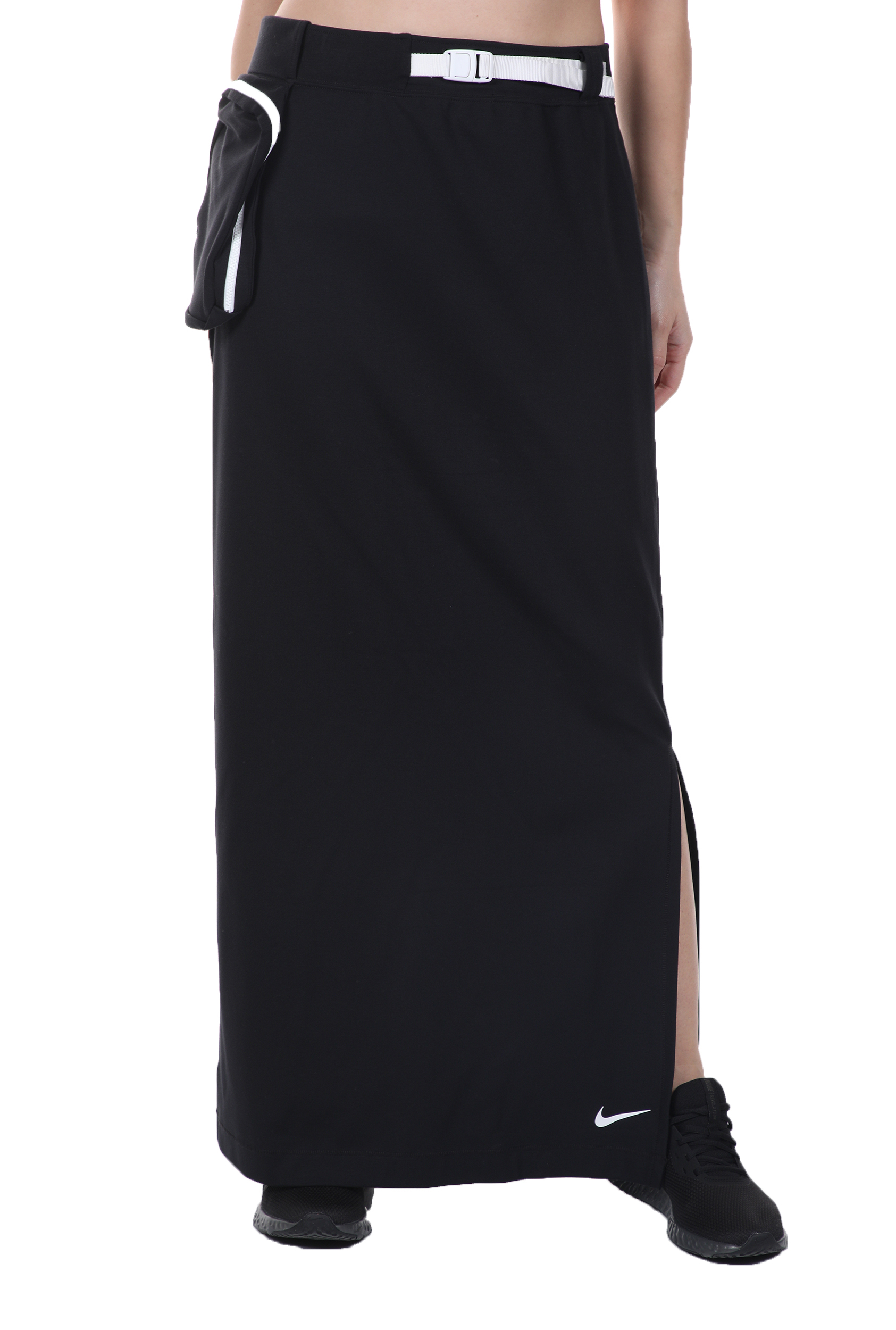 Γυναικεία/Ρούχα/Φούστες/Μάξι NIKE - Γυναικεία maxi φούστα NIKE NSW TECH PACK SKIRT μαύρη