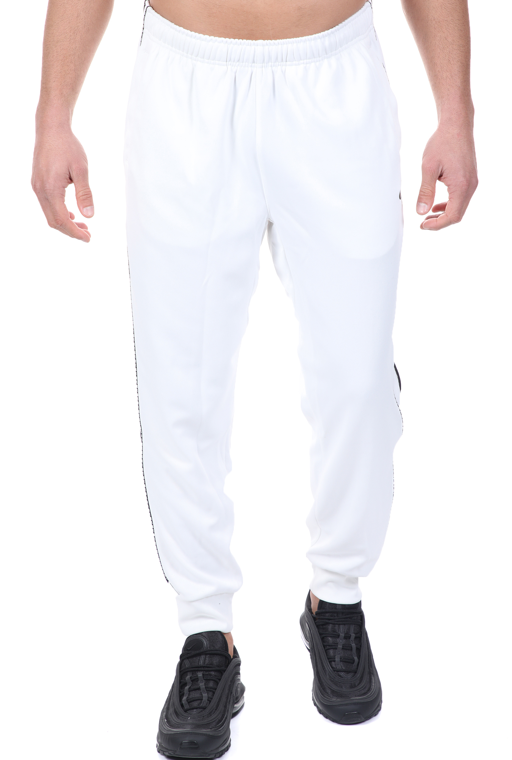 NIKE - Ανδρικό παντελόνι φόρμας NIKE NSW REPEAT PK JGGR λευκό