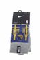 NIKE-Unisex κάλτσες NIKE GSW U NK CREW - NBA CTS γκρι μπλε
