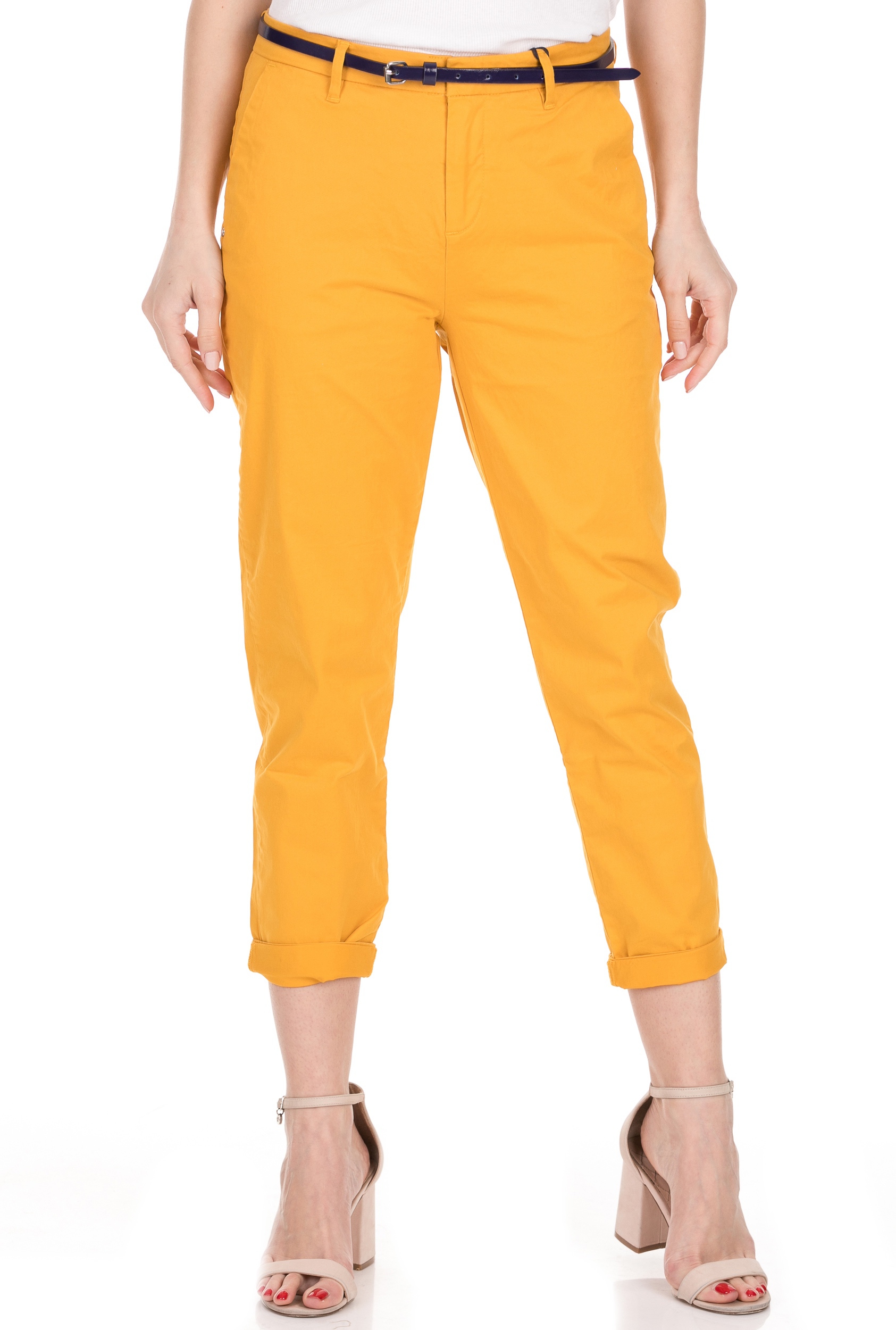 Γυναικεία/Ρούχα/Παντελόνια/Chinos SCOTCH & SODA - Γυναικείο παντελόνι SCOTCH & SODA Ams Blauw κίτρινο