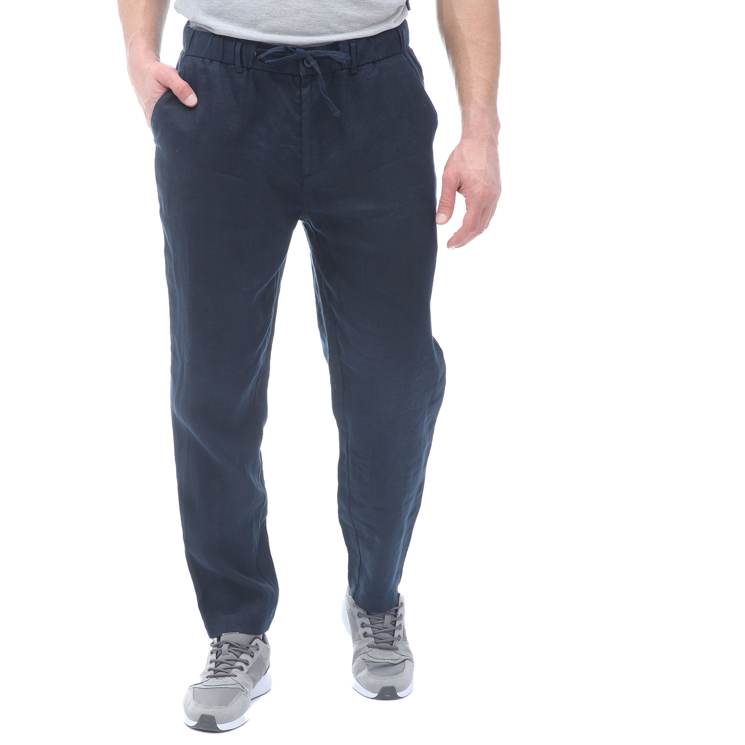 Ανδρικά/Ρούχα/Παντελόνια/Ισια Γραμμή SSEINSE - Ανδρικό παντελόνι SSEINSE μπλε