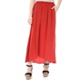 AMERICAN VINTAGE-Γυναικεία μακριά φούστα AMERICAN VINTAGE κόκκινη
