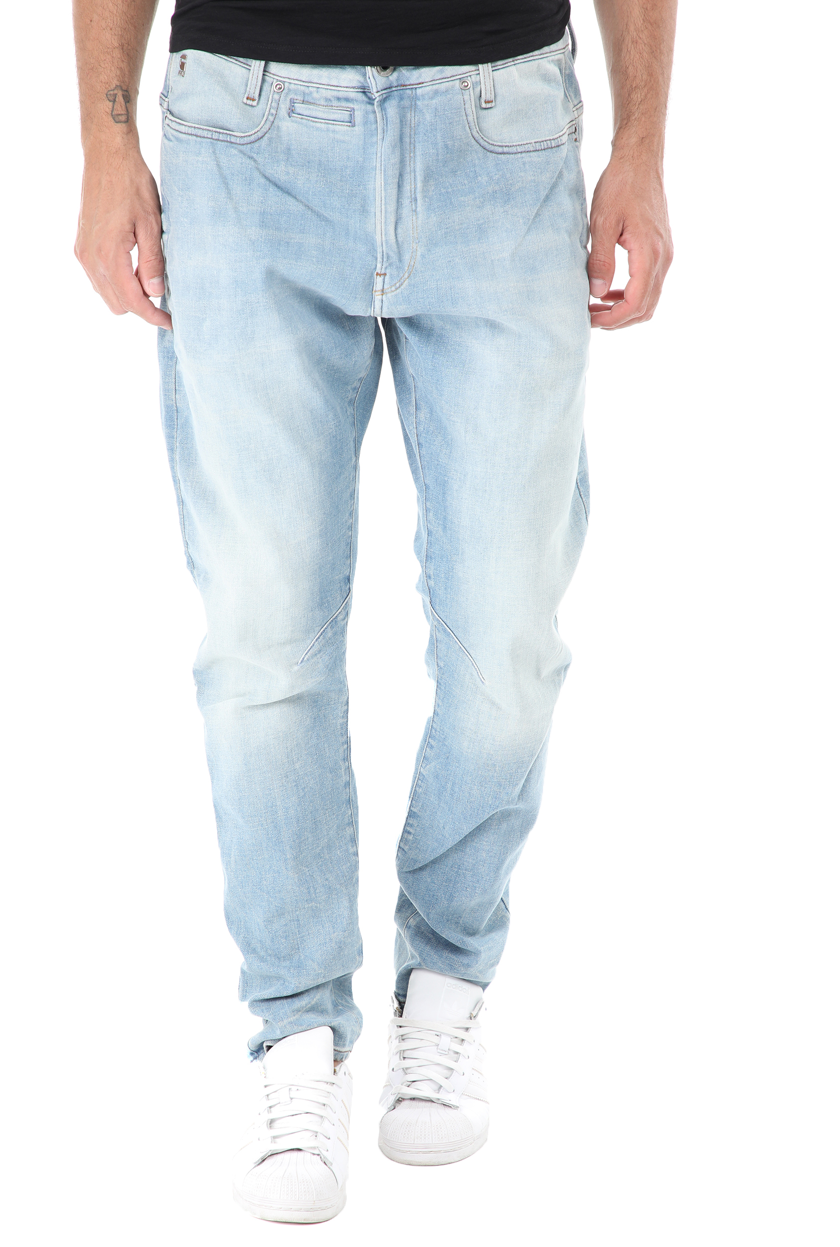 Ανδρικά/Ρούχα/Τζίν/Skinny G-STAR RAW - Ανδρικό jean παντελόνι G-STAR RAW D-Staq 3D Slim μπλε