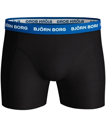 BJORN BORG-Ανδρικά εσώρουχα boxer σετ των 3 BJORN BORG μαύρα