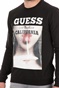 GUESS-Ανδρική φούτερ μπλούζα GUESS μαύρη