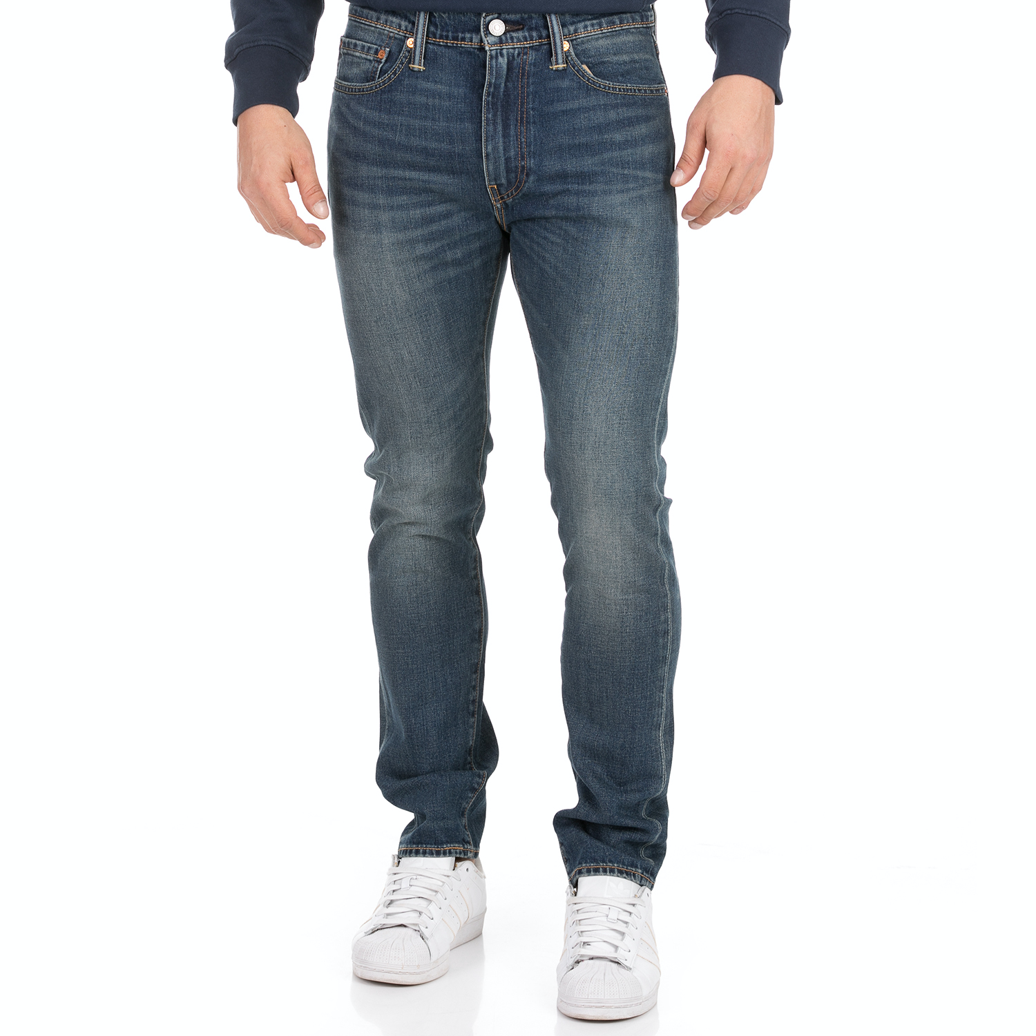 Ανδρικά/Ρούχα/Τζίν/Skinny LEVI'S - Ανδρικό jean παντελόνι LEVI'S 510 SKINNY MADISON SQUARE μπλε